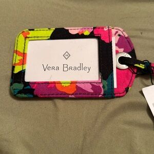 Vera Bradley luggage tag